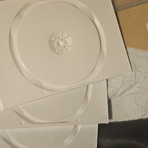 White CD/DVD Cases